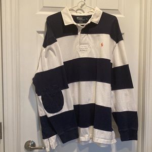 Polo by Ralph Lauren Men’s XL -Blue/White
